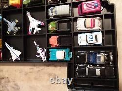 55 Vntg Micro Machines Lot Race Cars, Trucks, Boats, Airplanes, Limo in Case