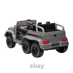 6-Wheel Electric 24V Kids Battery Ride On Car Truck withMP3 USB LED Remote Control