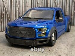 American Pick Up Truck Legend FORD F-150 RAPTOR Low Down Diecast Model Car 124