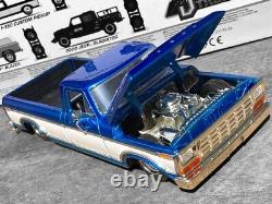American Vintage Truck 1979 FORD F-150 Low Down Diecast Model Car Scale 124