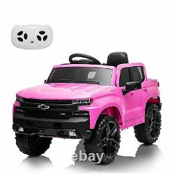 Chevrolet Silverado Licensed 12V Ride on Truck Car for Kids Electric Toy Vehicle