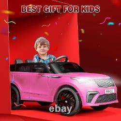 Christmas Gift 12V Kids Ride on Car Truck Toy Remote Control Land Rover Licensed