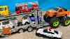 Diecast Cars Carried By Transportation Vehicle Car Carrier Truck Stories Kuma S Bear Kids