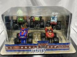Disney Pixar Cars Toon 5-piece Monster Truck Deluxe PVC Figurine Playset NEW