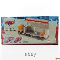 Disney Pixar Cars hauler Paul Valdez #16 semi truck and trailer set by Mattel