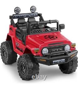 ELEMARA Ride on Truck, Toyota Kids Car, Kids Ride on Car with Remote Control