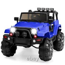 Electric 12V Battery Kids Ride On Car Toy Jeep USB Bluetooth Remote Control