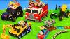 Fire Truck Tractor Excavator Police U0026 Train Ride On Cars
