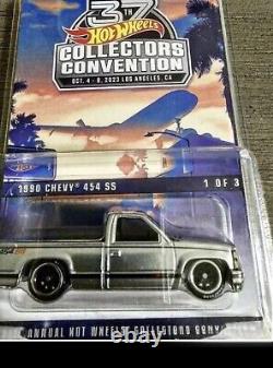 HOT WHEELS 37th LOS ANGELES COLLECTORS CONVENTION 1990 CHEVY 454 SS! Pre-sale