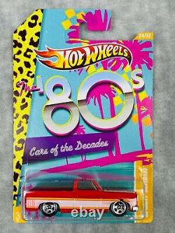 Hot Wheels'83 Chevy Silverado Cars of the Decades The'80's RARE ERROR H23