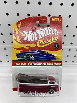 Hot Wheels Classics Series 2 Customized VW Drag Truck Exclusive Pink Very Rare