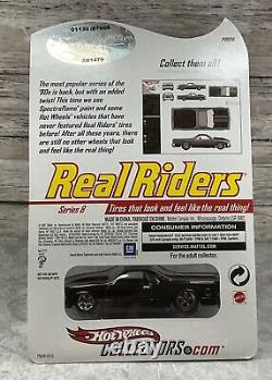 Hot Wheels Red Line Club Rlc Real Riders 1980 El Camino Black 1135/7500 Nip