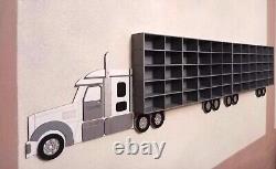 Hot Wheels Toy shelf storage Truck toy car shelf for 60 section