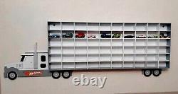 Hot Wheels shelf storage Truck toy car shelf for 60 section