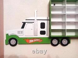 Hot Wheels storage Display Truck toy car shelf Birthday gift for kids