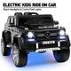 Joyldias Black Electric 12v Battery Kids Ride On Car Truck Toy Gift Withremote, Mp3