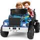 Joyldias Camo Two-seater 24v Kids Ride On Car Truck Tractor Trailer With Remote