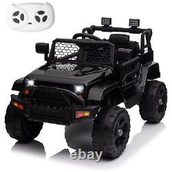 Jeep Licensed Kids Ride On Car 12V Truck Toy Electric Vehicle for 1-7 Years Kids
