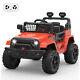 Jeep Licensed Power Wheels 12v Battery Kids Ride On Truck Car Toy+remote Control