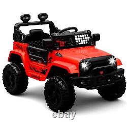 Jeep Licensed Power Wheels 12V Battery Kids Ride On Truck Car Toy+Remote Control