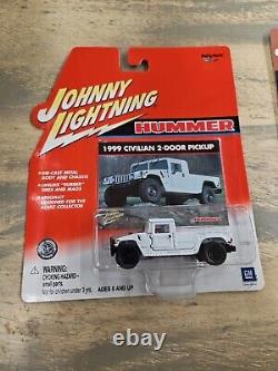 Johnny Lightning Hummer H1 Gatorade Civilian 4-door Wagon Yellow + 7 More