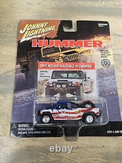 Johnny Lightning Hummer H1 Gatorade Civilian 4-door Wagon Yellow + 7 More