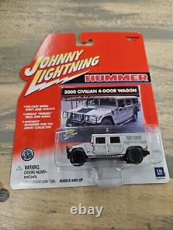 Johnny Lightning Hummer H1 Gatorade Civilian 4-door Wagon Yellow + 7 More