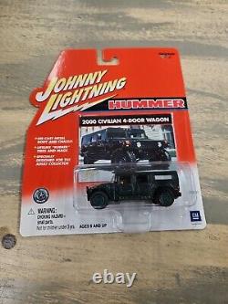 Johnny Lightning Hummer H1 Gatorade Civilian 4-door Wagon Yellow + 7 More