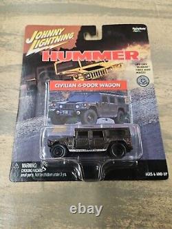 Johnny Lightning Hummer H1 Gatorade Civilian 4-door Wagon Yellow + 7 More