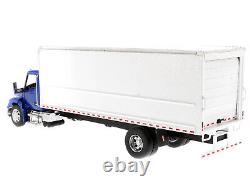 Kenworth T280 w Supreme Signature Van Truck Body Blue White Transport Series 1/3