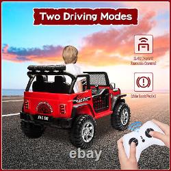 Kids Ride On Toy Car Truck Jeep 12V 2 Seats Electric Vehicle with Remote Control