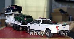 Kitbash 1/64 Greenlight International 3 Car Roll Back Tow Truck Transport Only