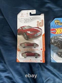 Lot Of 8 Hot Wheels Target Red Edition Silverado-Super Rodger Dodger-ID Cars