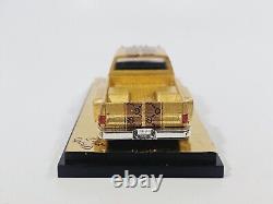 M2 Machines Auto Haulers 1973 Chevy Squarebody Dually Custom Loose 24K Gold Leaf