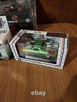 M2 Machines Chase and Super Chase Lot Of 6 Datsun, Chevy, Plymouth Mint In Box