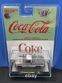 M2 Machines Coca-cola 1979 Chevy Scottsdale Raw Super Chase Pickup Truck