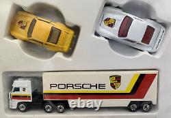 Matchbox Set of Four Porsche Cars and One Porsche Truck Multiple Colors