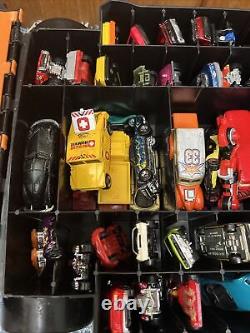 Mattel Matchbox Majorette Hot Wheel Car Truck Lot 80 Case collection vehicle toy