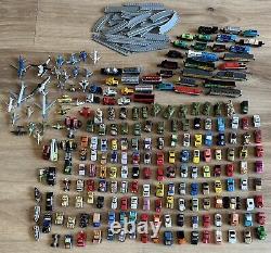 Micro Machines Hotwheel Mix Lot (170+) Rare Military (Tanks) Train Trucking Cars