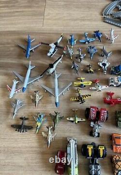 Micro Machines Hotwheel Mix Lot (170+) Rare Military (Tanks) Train Trucking Cars