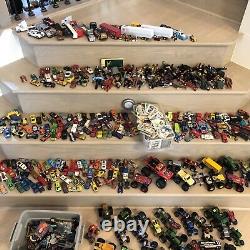 Mixed Huge LOT Toys Cards Figures Trucks Cars 45+lbs Used VTG &Modern SOLD AS IS