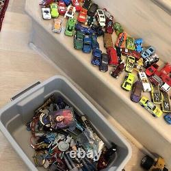 Mixed Huge LOT Toys Cards Figures Trucks Cars 45+lbs Used VTG &Modern SOLD AS IS
