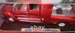 Motor Max Ford F-650 Super Truck Crewzer Pickup Diecast Model Red