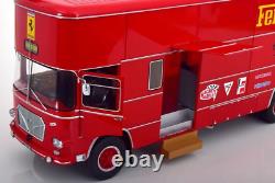 Om Fiat 150 Rolfo Ferrari Truck Car Transporter 2-assi 1966 Cmr Cmr176 118