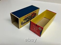 Original MATCHBOX KING SIZE K-3 HATRA TRACTOR SHOVEL in Original Box MINTY