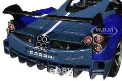 PAGANI HUAYRA BC CANDY BLUE MET. WithCARBON ACCENTS 1/18 MODEL CAR AUTOART 78277