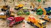Rescue Excavator Trucks And Cement Trucks Police Car Crane Truck Toy Stories Bibo Toys