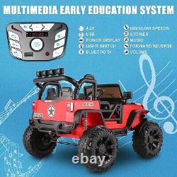 Ride on Car 2 Seaters for Kids Electric Truck Toy NEW 24V with Remote Control