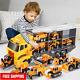 Toddler Toys For 3 4 5 6 Years Old Boys, Die-cast Construction Car Carrier Vehic