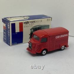 Tomica Blue Box Citroen H Truck Car Graphic Limited Edition Red